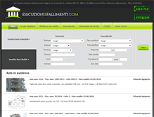 Tablet Screenshot of esecuzioniefallimenti.com